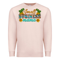 Pale Pink small business mama Premium Sweatshirt - HRA Design Shop