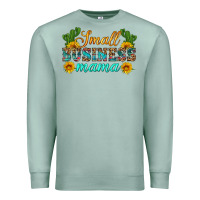 Seafoam small business mama Premium Sweatshirt - HRA Design Shop
