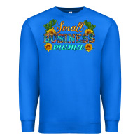 True Royal small business mama Premium Sweatshirt - HRA Design Shop