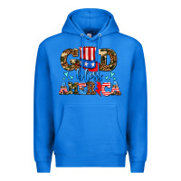 True Royal god bless america Premium Hoodie - AdoDesignShop
