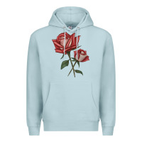 Blue Mist love rose grandiflora rose Premium Hoodie - LillyAllenDesigns