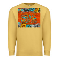 Antique Gold minding my own small business Premium Sweatshirt - HRA Design Shop