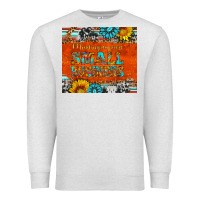 Oatmeal Heather minding my own small business Premium Sweatshirt - HRA Design Shop