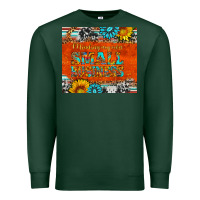 Sports Green minding my own small business Premium Sweatshirt - HRA Design Shop