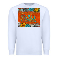 White minding my own small business Premium Sweatshirt - HRA Design Shop