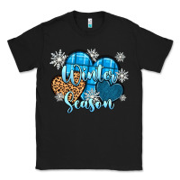 Black snow hearts winter season Classic Tee - Zillion Design Studio