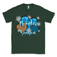 Sports Green snow hearts winter season Classic Tee - Zillion Design Studio