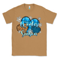 Toasted Coconut snow hearts winter season Classic Tee - Zillion Design Studio