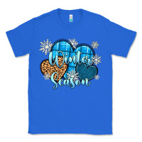 True Royal snow hearts winter season Classic Tee - Zillion Design Studio