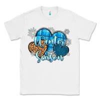 White snow hearts winter season Classic Tee - Zillion Design Studio