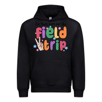 Black i'm just here for the field trip Urban Hoodie - MaliasSmallBusiness