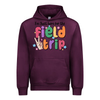 Mauve Wine i'm just here for the field trip Urban Hoodie - MaliasSmallBusiness