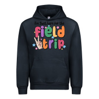 Navy i'm just here for the field trip Urban Hoodie - MaliasSmallBusiness