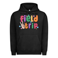 Pigment Black i'm just here for the field trip Urban Hoodie - MaliasSmallBusiness