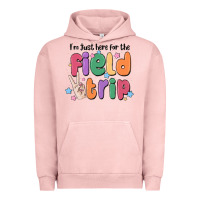 Pigment Salmon i'm just here for the field trip Urban Hoodie - MaliasSmallBusiness