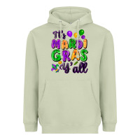 It's Mardi Gras Y'all Heavyweight Hoodie | Teevron