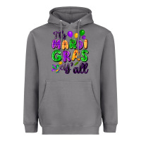 Storm it's mardi gras y'all Heavyweight Hoodie - FaDigitalArtStudio