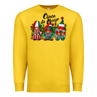 Lemon cinco de mayo mexican flag gnomes Premium Sweatshirt - RacoonDesign