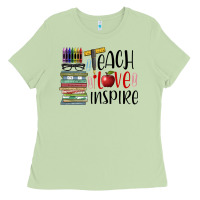 Matcha teach love inspire Ladies Tee - BarkalooDesign
