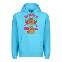 Ocean Blue the queen is 31 long live the queen kopya Premium Hoodie - Jasminsmagicworld