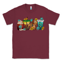 Burgundy western rodeo coffee cup Classic Tee - texasbilliewilder