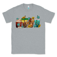 Heather Grey western rodeo coffee cup Classic Tee - texasbilliewilder