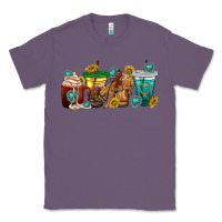 Lavender western rodeo coffee cup Classic Tee - texasbilliewilder