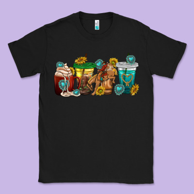 Classic Tee western rodeo coffee cup