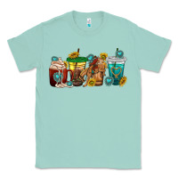 Seafoam western rodeo coffee cup Classic Tee - texasbilliewilder