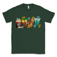 Sports Green western rodeo coffee cup Classic Tee - texasbilliewilder