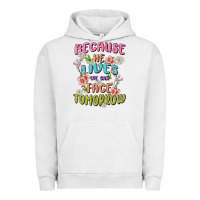 Pigment Lunar Rock because he lives face tomorrow Urban Hoodie - MaliasSmallBusiness