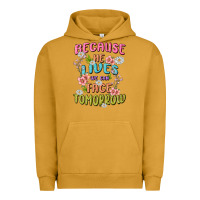 Pigment Peanut Butter because he lives face tomorrow Urban Hoodie - MaliasSmallBusiness