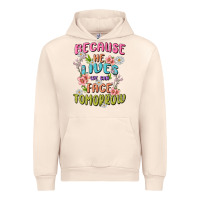 Sandshell because he lives face tomorrow Urban Hoodie - MaliasSmallBusiness