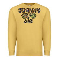 Antique Gold granny of both Premium Sweatshirt - CowhideDigitalArt
