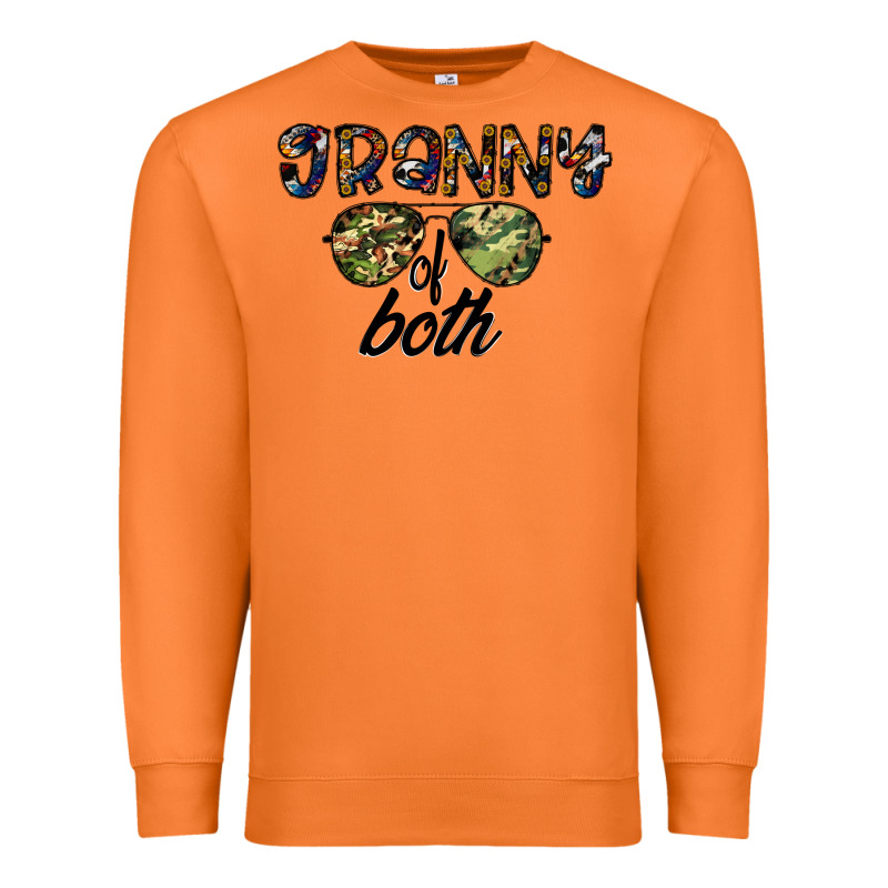 Granny Of Both Premium Sweatshirt by CowhideDigitalArt | Teevron