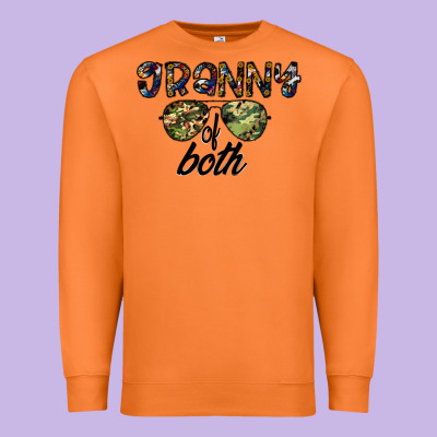 Granny Of Both Premium Sweatshirt Designed By Cowhidedigitalart