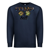 Navy granny of both Premium Sweatshirt - CowhideDigitalArt