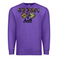 Purple granny of both Premium Sweatshirt - CowhideDigitalArt