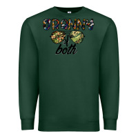 Sports Green granny of both Premium Sweatshirt - CowhideDigitalArt