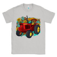 Moon Dust western tractor Classic Tee - texasbilliewilder
