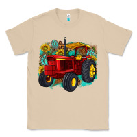 Mushroom western tractor Classic Tee - texasbilliewilder