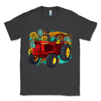 Smoke western tractor Classic Tee - texasbilliewilder
