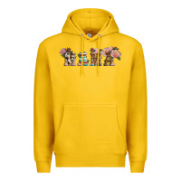 Lemon Western Floral Mama Premium Hoodie - LillyAllenDesigns