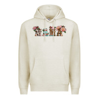 Oatmeal Heather Western Floral Mama Premium Hoodie - LillyAllenDesigns