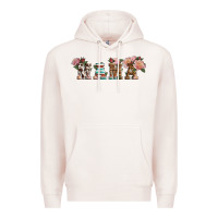 Pale Pink Western Floral Mama Premium Hoodie - LillyAllenDesigns