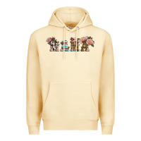 Pina Colada Western Floral Mama Premium Hoodie - LillyAllenDesigns
