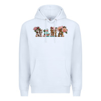 White Western Floral Mama Premium Hoodie - LillyAllenDesigns