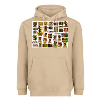 Mushroom juneteenth bundle preview Heavyweight Hoodie - HRA Design Shop