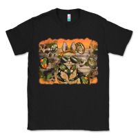 Black camouflage bunny background Classic Tee - BarkalooDesign
