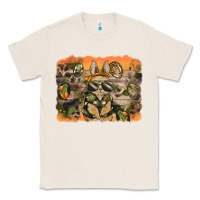 Natural camouflage bunny background Classic Tee - BarkalooDesign